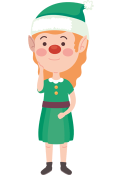cute female elf png
