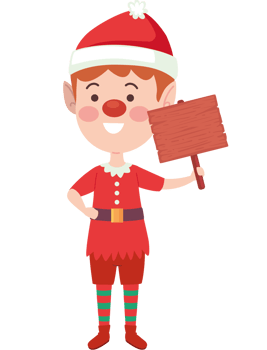 male elf with label png