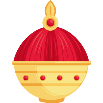 frankincense in golden pot png