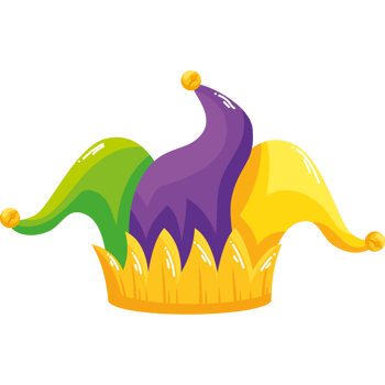joker hat accessory png