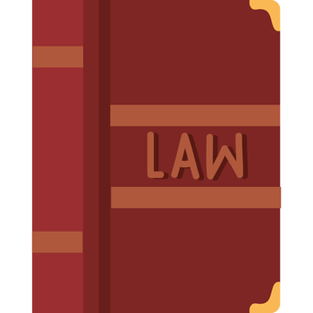 brown law book justice png