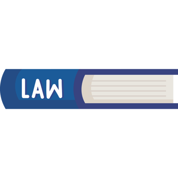 blue law book justice png