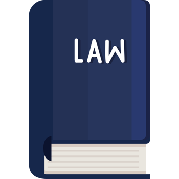 blue law book justice png