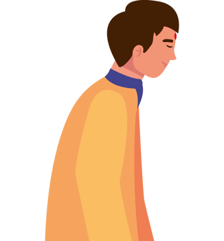 young indian man png