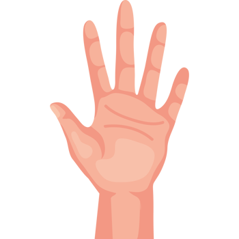 hand human stoping png
