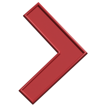 3d icon of chevron right png