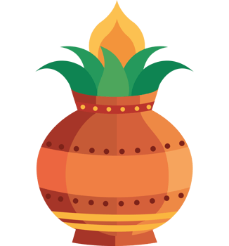 indian kalash plant png