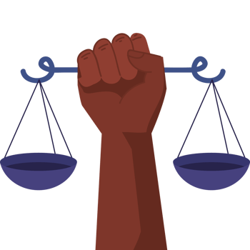hand lifting justice balance png