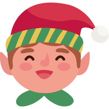 cute elf christmas png