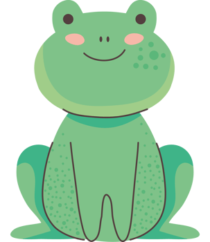 cute toad animal png