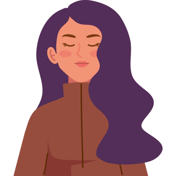 happy young woman png