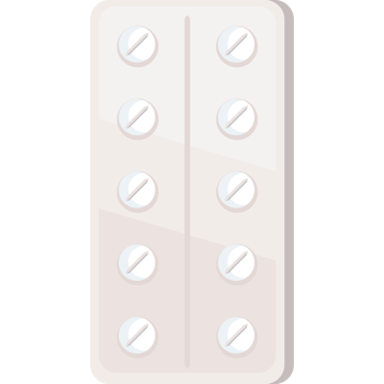 pills in push blister png