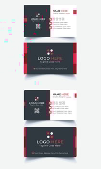 Modern Business Card Templates Design vector
