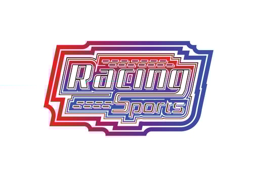 Racing sports logo and icon design template vector