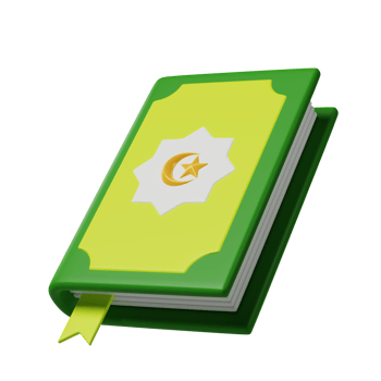 Al-Quran 3d icon illustration png