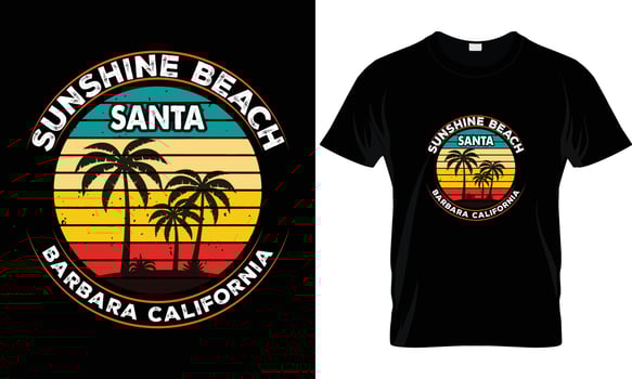 Summer T - Shirt Design vector