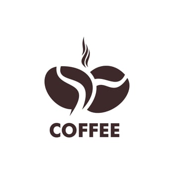 coffee logo vector, cafe or coffee shop logo icon vector
