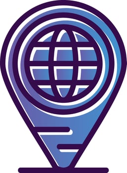 Geospatial Technology Vector Icon