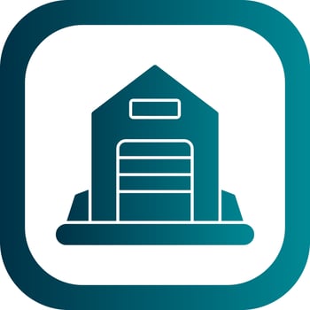Warehouse Vector Icon