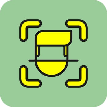 Electronic Id Vector Icon