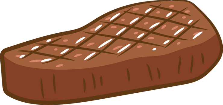 Steak png graphic clipart design