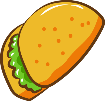 Taco png graphic clipart design