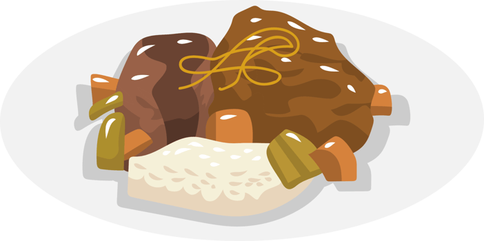 ossobuco png graphic clipart design