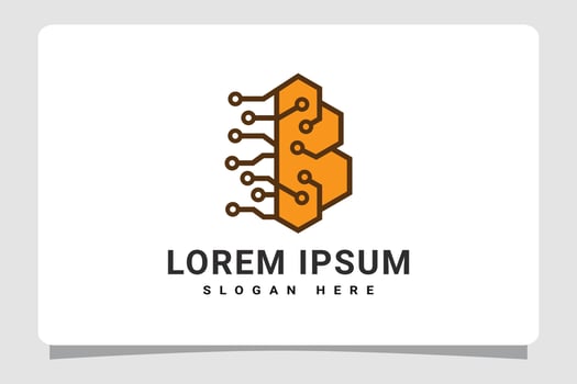 Brain Logo Template Design Inspiration vector