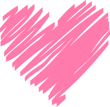 Heart png graphic clipart design