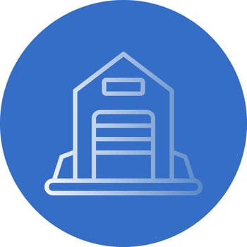 Warehouse Vector Icon
