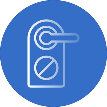 Do Not Disturb Vector Icon