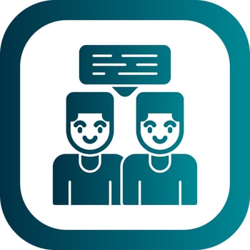 Conversation Vector Icon