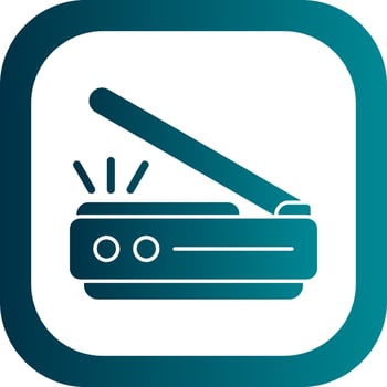 3d Scanner Vector Icon