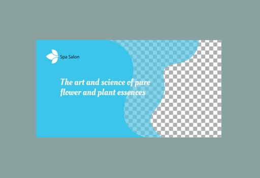 Spa Salon Social Media Banner vector