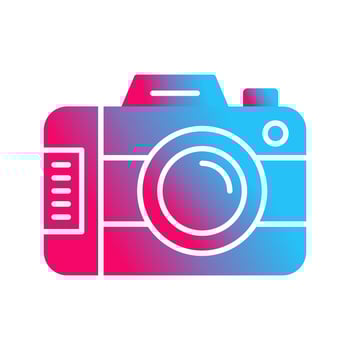 Digital Camera Vector Icon