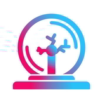 Plasma Ball Vector Icon