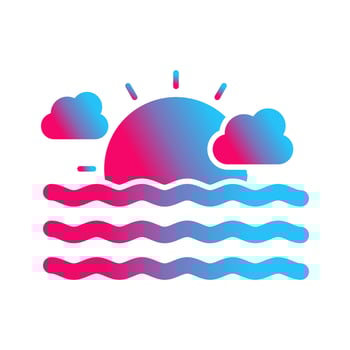 Sea Vector Icon