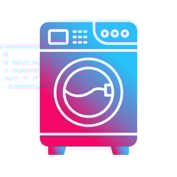 Washing Machine Vector Icon