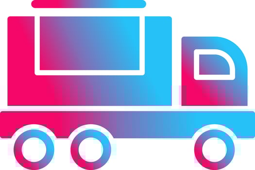 Cargo Truck Vector Icon