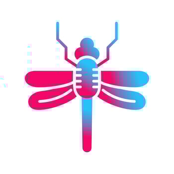 Dragonfly Vector Icon