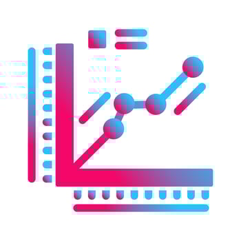 Graph Vector Icon