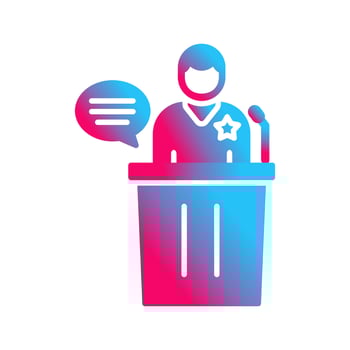 Debate Vector Icon