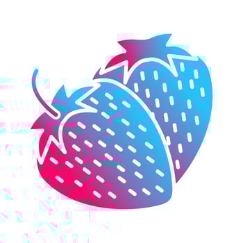 Strawberry Vector Icon