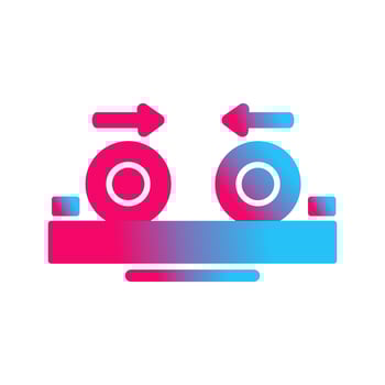Collision Vector Icon