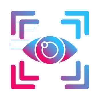 Eye Scan Vector Icon