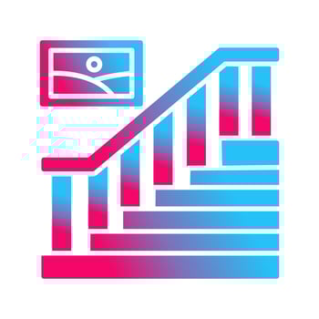 Stair Vector Icon