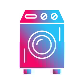 Washing Machine Vector Icon
