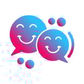 Chatting Vector Icon