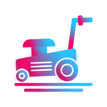 Lawn Mower Vector Icon