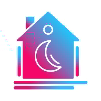 Night Mode Unique Vector Icon